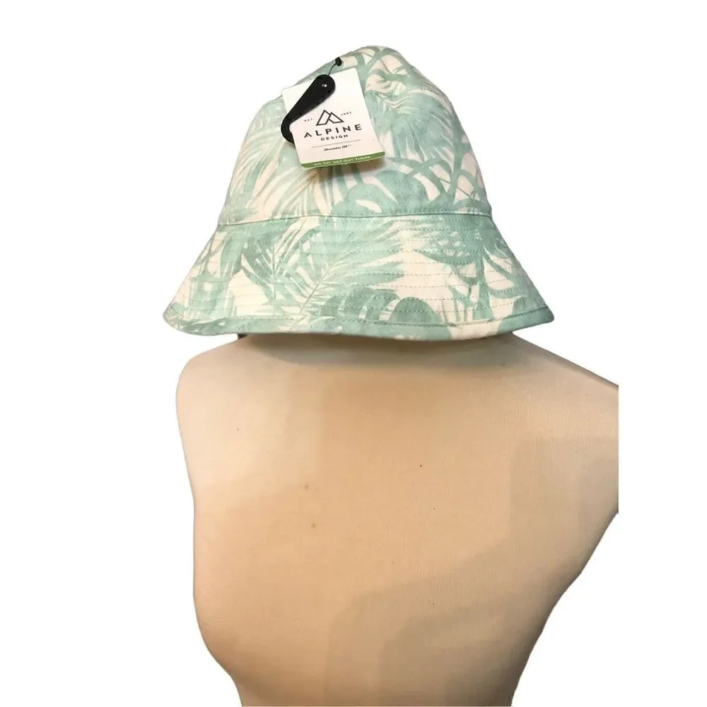 Alpine cotton palm tree bucket hat